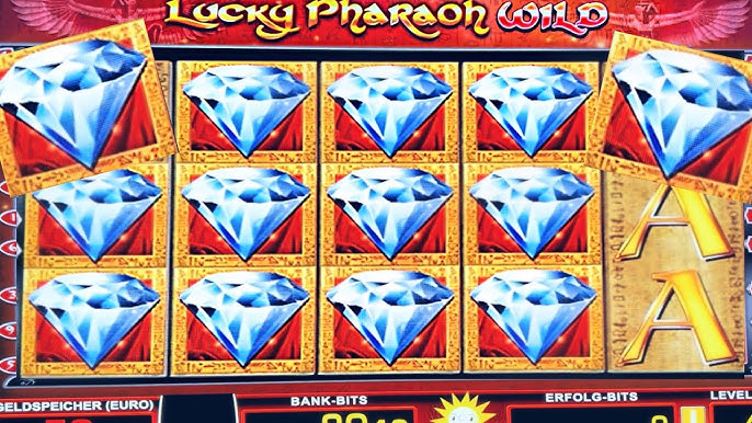 Lucky Pharaoh Slot – Spielfeld mit Auszahlungstabelle